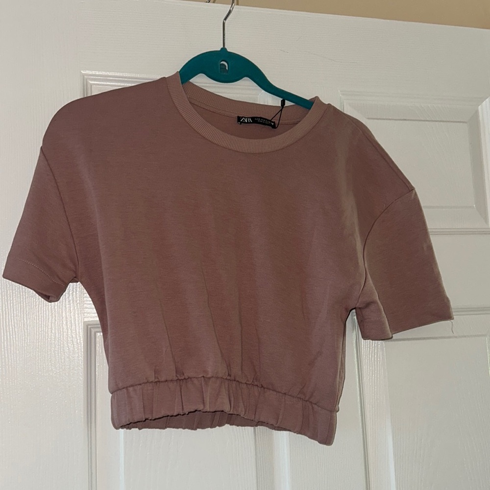 Zara crop top NWT